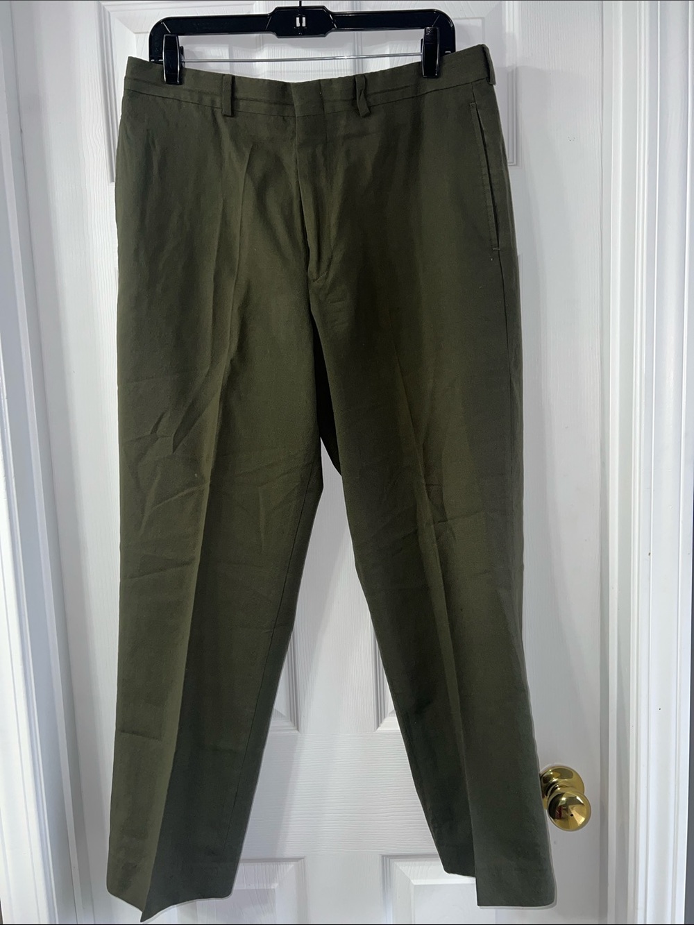 Men's Olive Green Dress Pants
